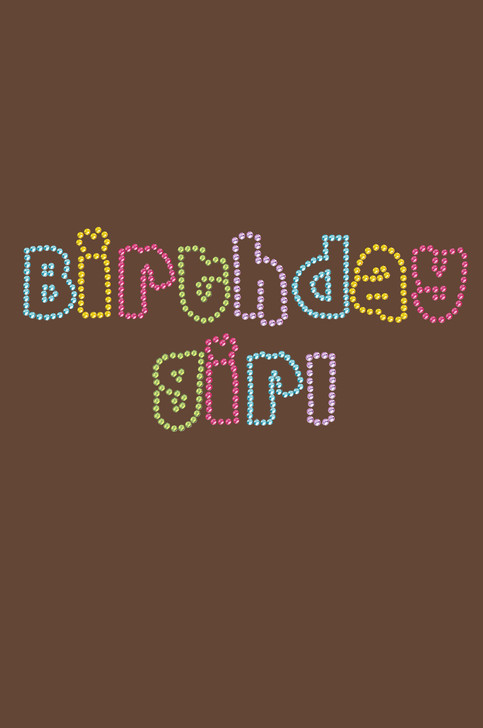 Birthday Girl (Multicolor) - Bandana