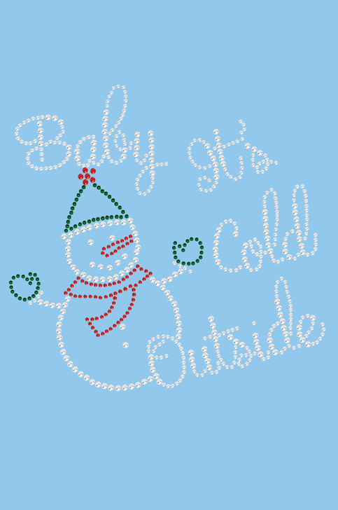 "Baby It's Cold Outside" Snowman - Bandana