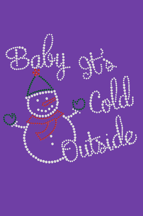 "Baby It's Cold Outside" Snowman - Bandana