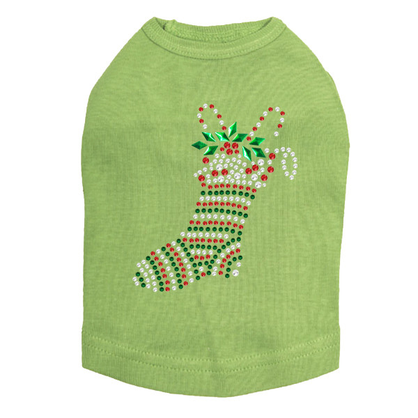 Small Stocking - Lime Dog Tank