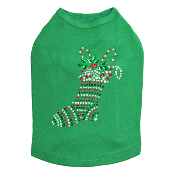 Small Stocking - Kelly Green Dog Tank