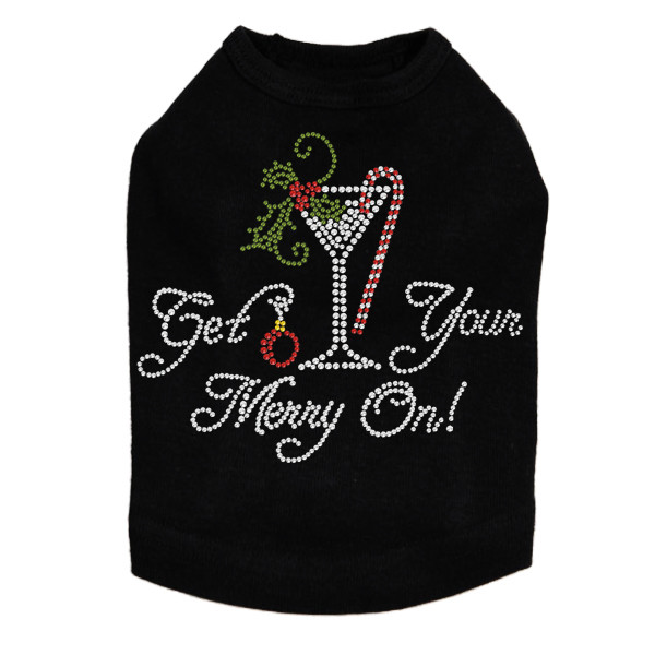 Christmas Martini - Black Dog Tank