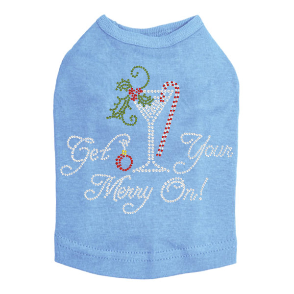 Christmas Martini - Blue Dog Tank