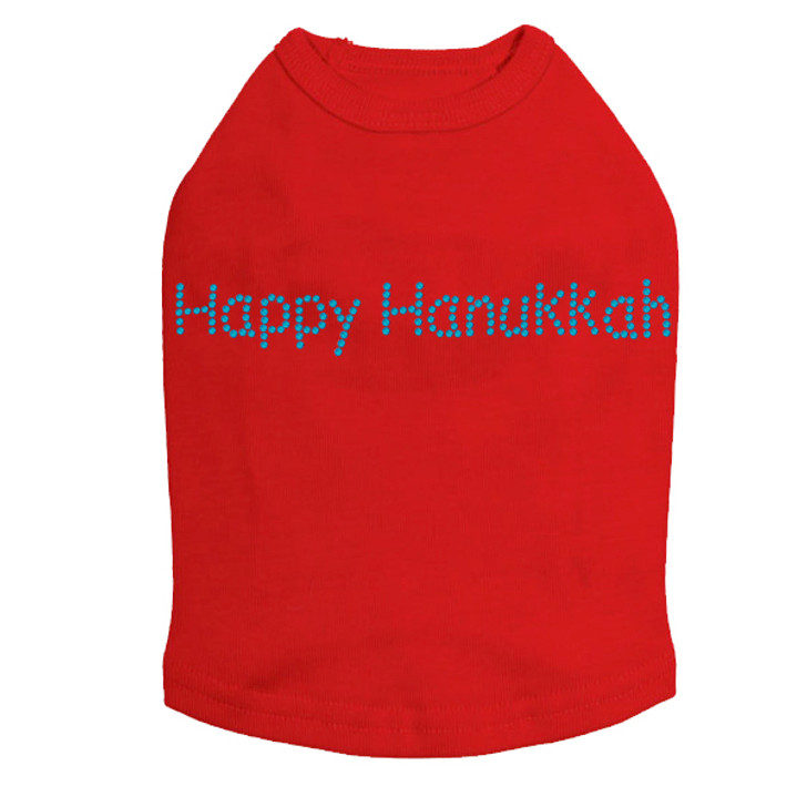 Happy Hanukkah - Dog Tank