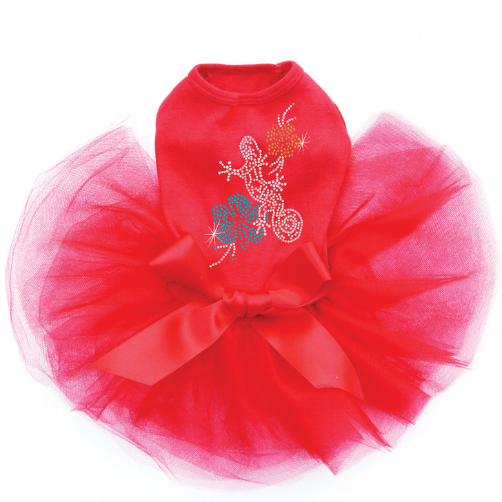 Gecko and Hibiscus - Custom Tutu