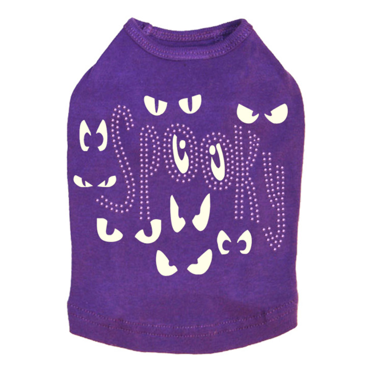 Spooky Glow in the Dark Eyes - Dog Tank