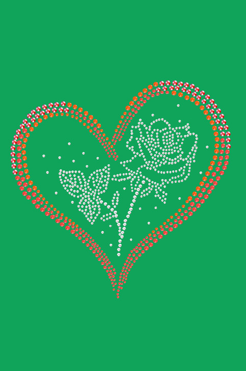 Heart with Rose - Bandanna