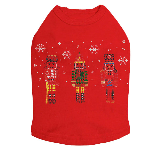 Nutcracker Rhinestone Dog Tank