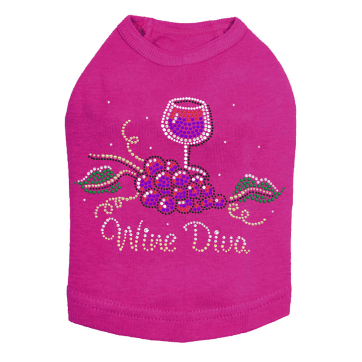 Wine Diva #2 - Dog Tank