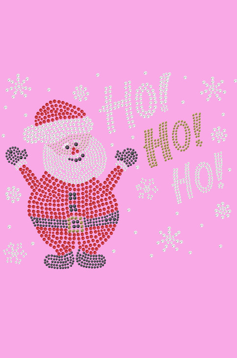 Ho Ho Santa with Snowflakes - Bandana