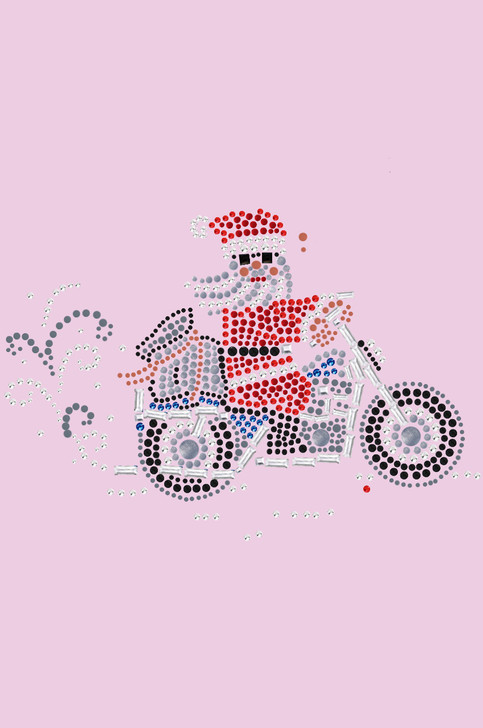 Santa on Motorcycle - Bandana