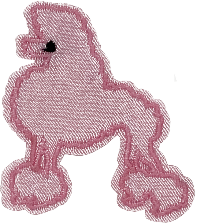 Pink Poodle - Patch