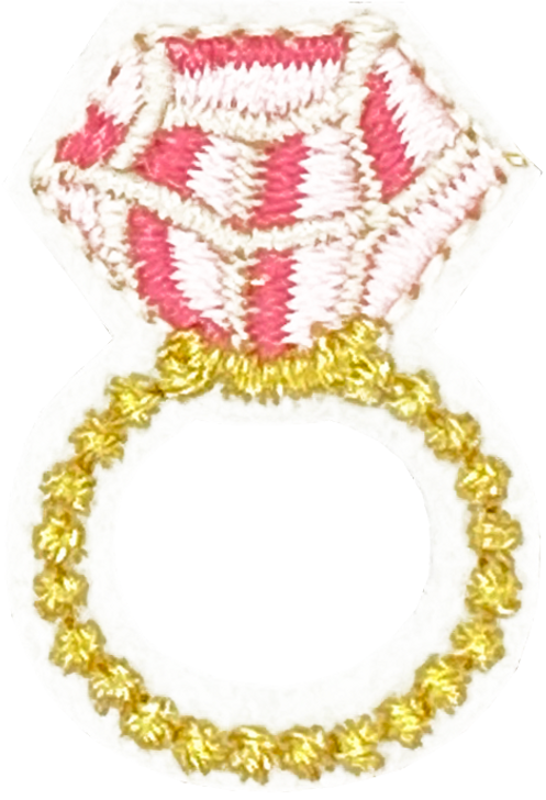 Pink Diamond Ring - Patch