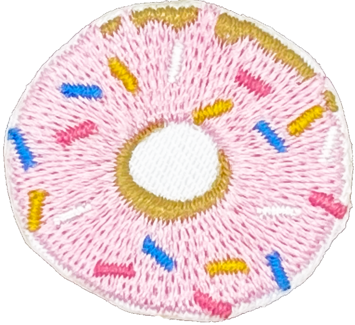 Tiny Pink Donut - Patch