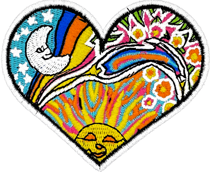 Hippy Heart - Patch