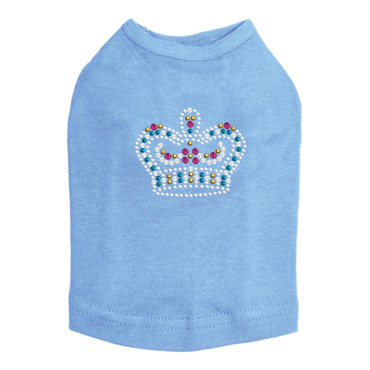 Crown # 5 - Austrian crystal Rhinestones - Dog Tank