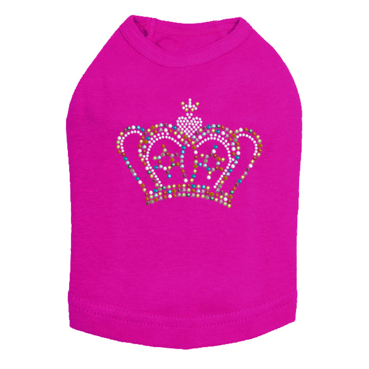 Crown #11 - Multicolor - Dog Tank