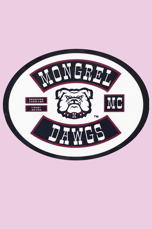  Mongrel Dawgs MC Logo Bandana