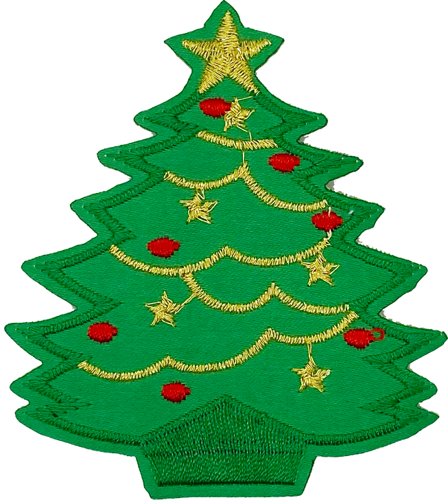 Christmas Tree (Satin) - Patch