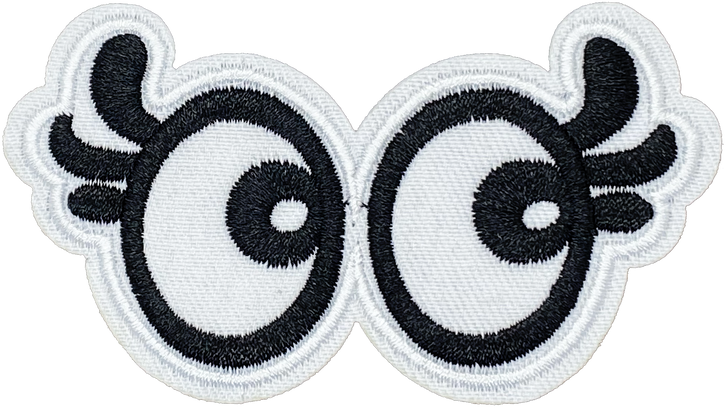 Eyes Black & White- Patch