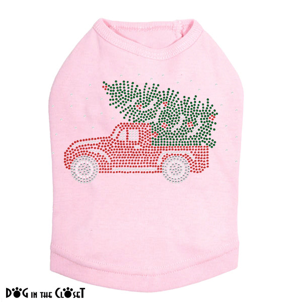 Christmas Truck (Small) Pink Shirt