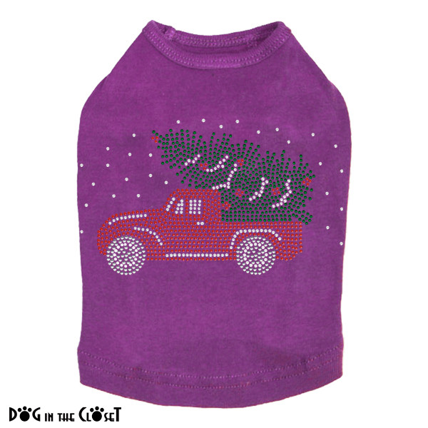 Christmas Truck (Small) Purple Shirt