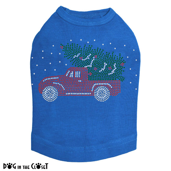 Christmas Truck (Small) Royal Shirt