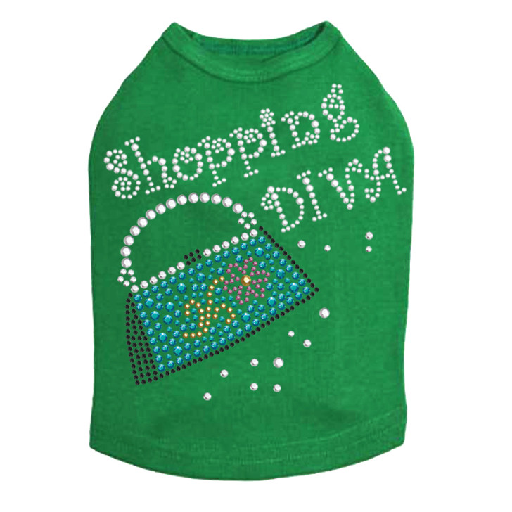 Shopping Diva Handbag Dog Tank