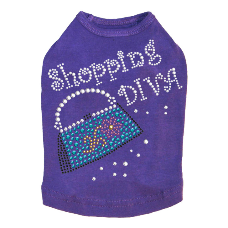 Shopping Diva Handbag Dog Tank