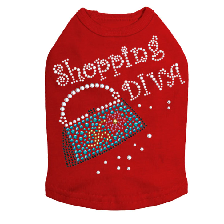 Shopping Diva Handbag Dog Tank