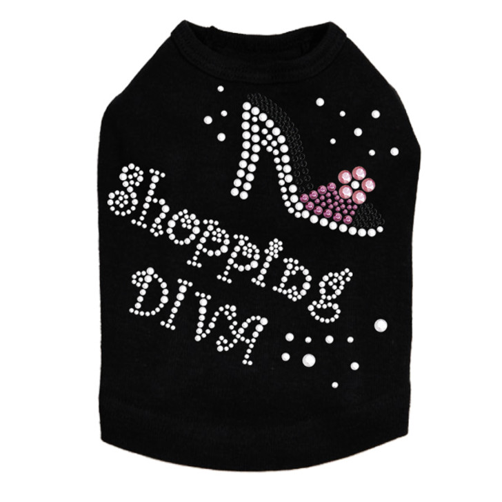 Shopping Diva High Heel Shoe Dog Tank