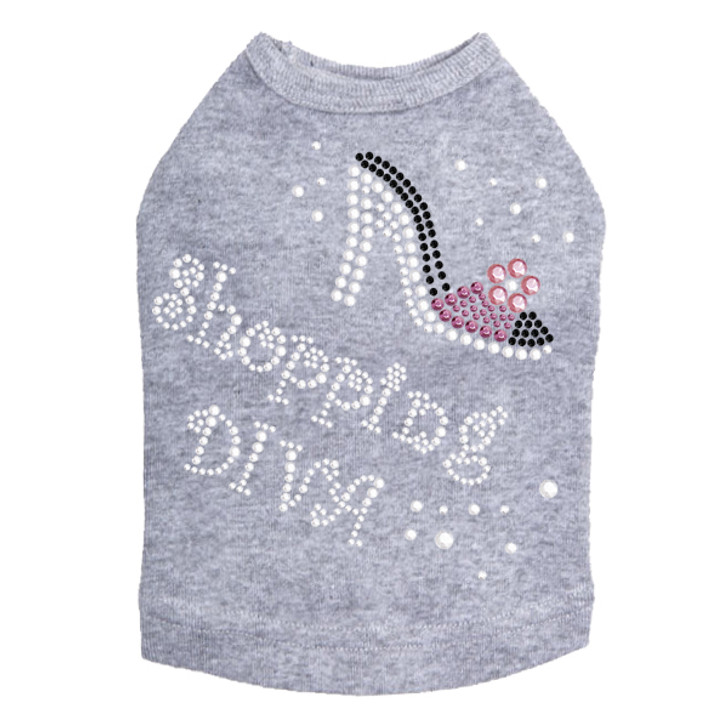 Shopping Diva High Heel Shoe Dog Tank