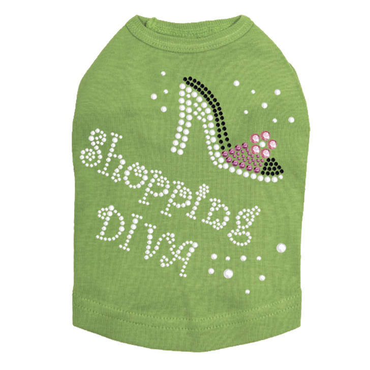 Shopping Diva High Heel Shoe Dog Tank