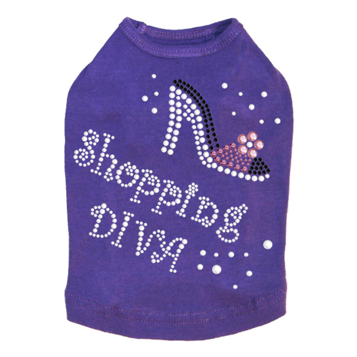 Shopping Diva High Heel Shoe - Dog Tank