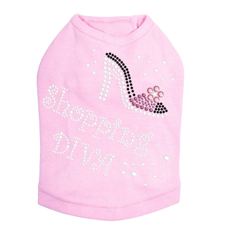Shopping Diva High Heel Shoe Dog Tank