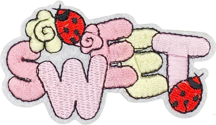 Sweet with Lady Bugs - Patch