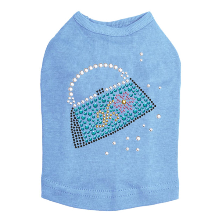 Handbag (Turquoise) Dog Tank