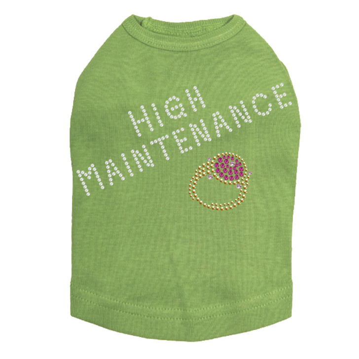 High Maintenance (Fuchsia Ring) - Dog Tank