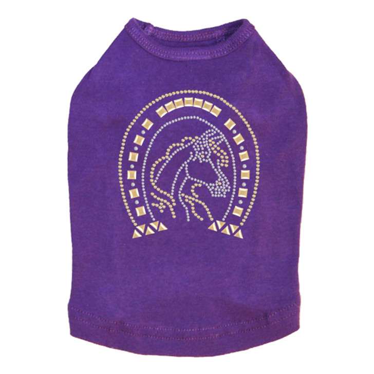 Horse Shoe Dog Tank