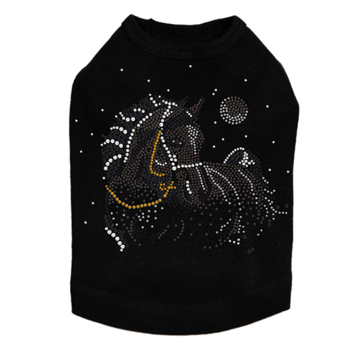 Horse with Stars & Moon Dog Tank
