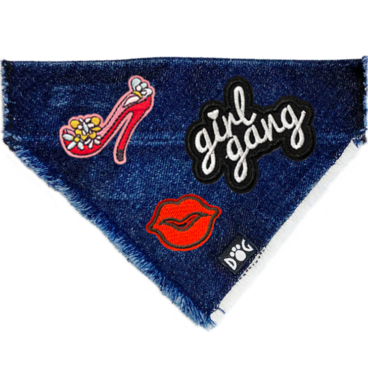 Girl Gang Denim Bandana