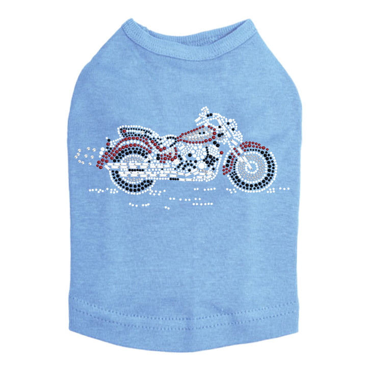 Motorcycle - Large Red & Black - Dog Tank