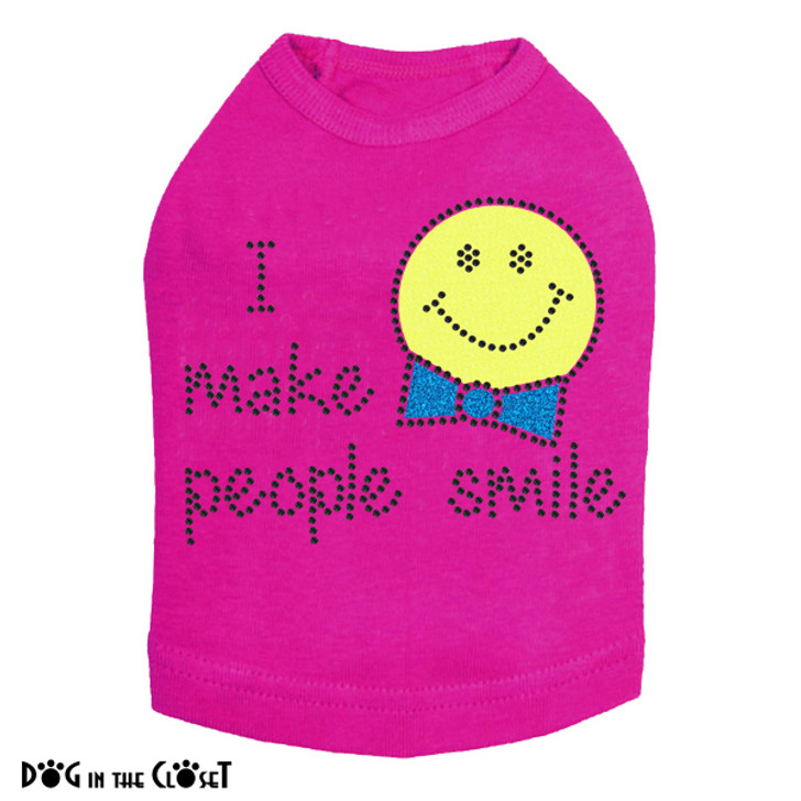 I Make People Smile (Boy) - Dog Tank