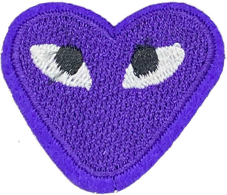 Heart with Eyes (Purple) - Patch