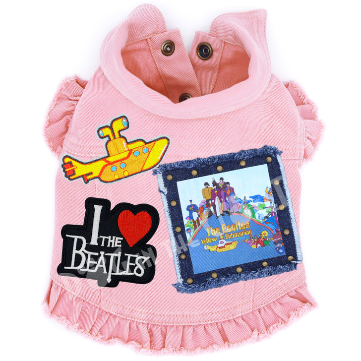 Rock Star Yellow Submarine Dog Jacket