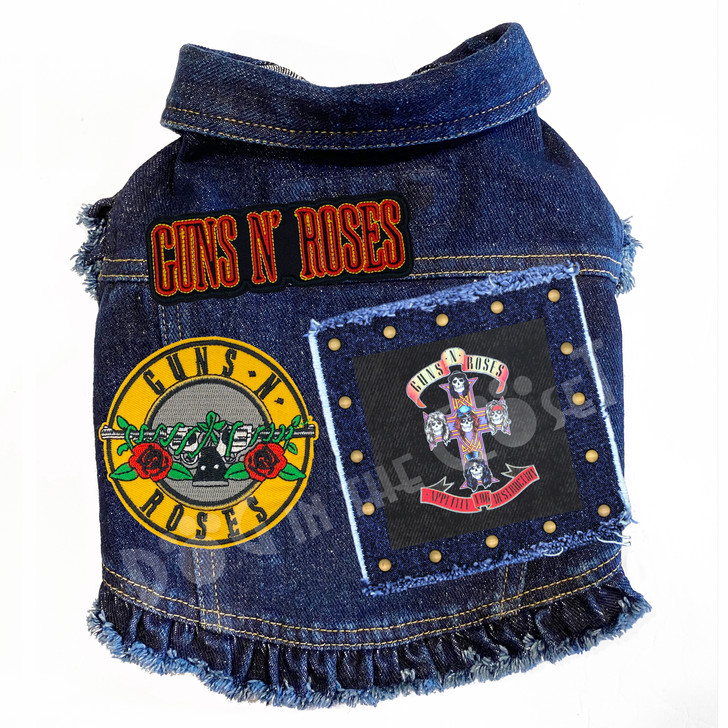 Rock Star Appetite for Destruction Dog Jacket