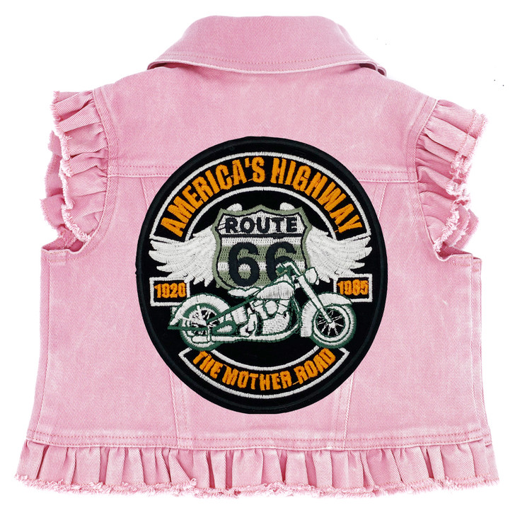 Route 66 Kids Denim Vest