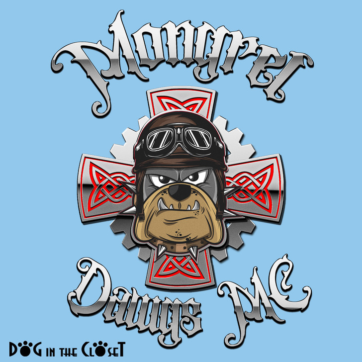 Mongrel Dawgs MC NEW Logo Bandana