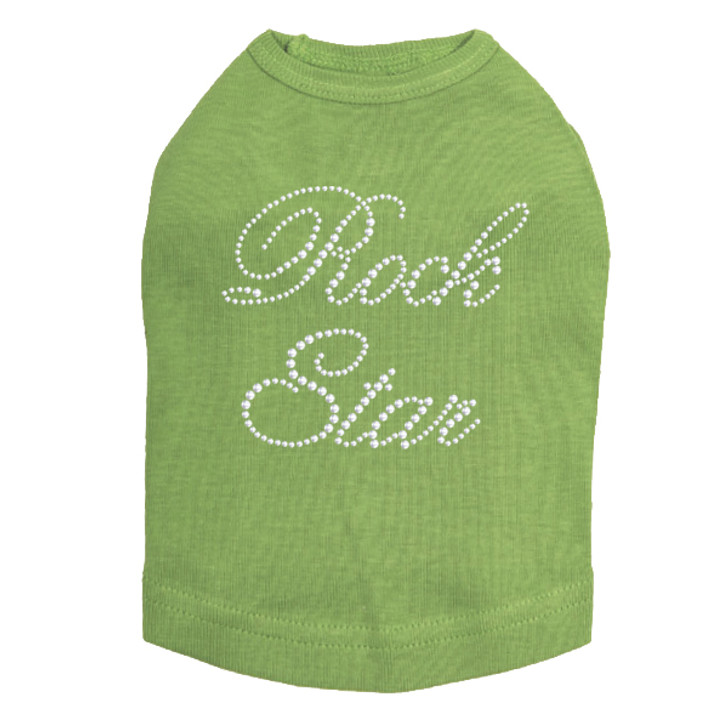 Rock Star (Silver) Dog Tank