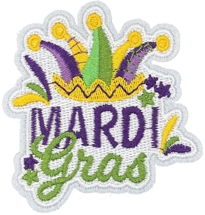 Mardi Gras Jester Hat - Patch